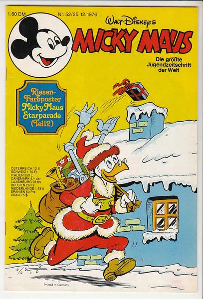 Micky Maus 1976: Nr. 52: