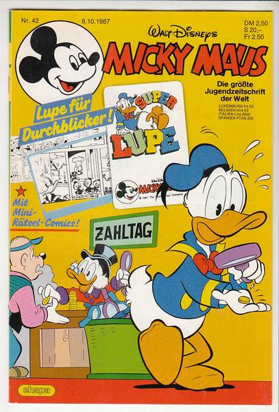 Micky Maus 1987: Nr. 42:
