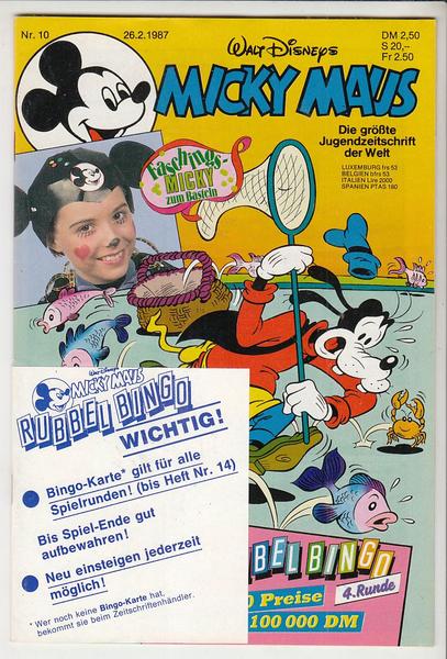 Micky Maus 1987: Nr. 10: