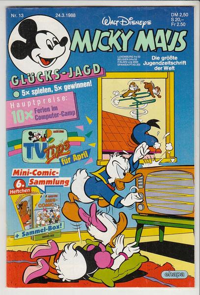 Micky Maus 1988: Nr. 13: