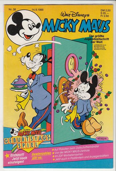 Micky Maus 1988: Nr. 38: