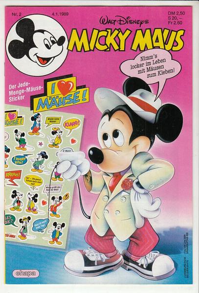Micky Maus 1989: Nr. 2: