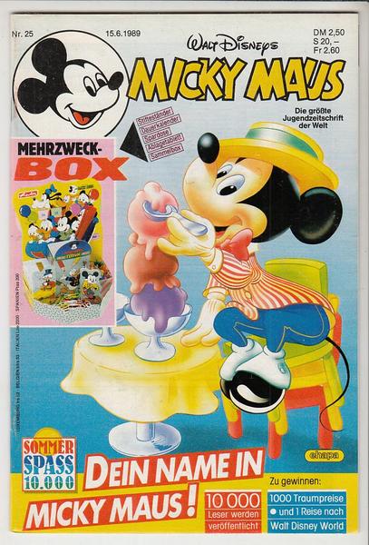 Micky Maus 1989: Nr. 25: