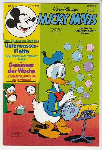 Micky Maus 1984: Nr. 5:
