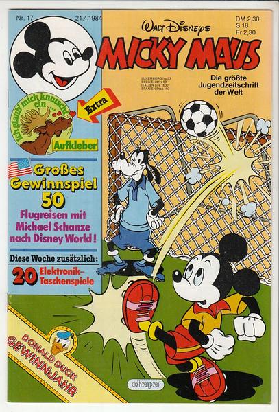 Micky Maus 1984: Nr. 17: