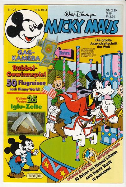 Micky Maus 1984: Nr. 25: