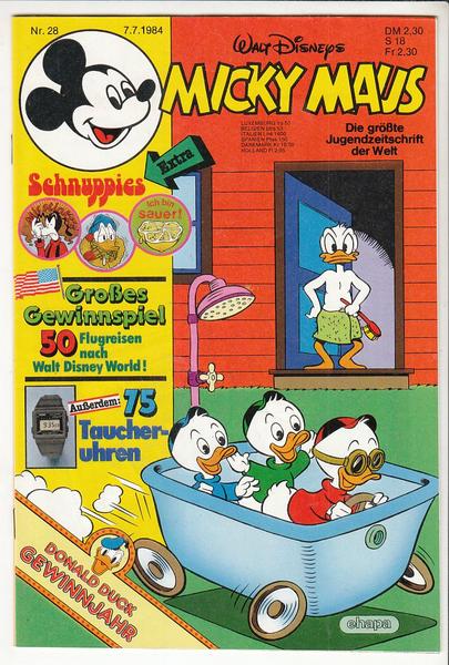 Micky Maus 1984: Nr. 28: