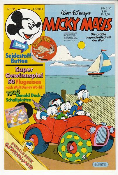 Micky Maus 1984: Nr. 32: