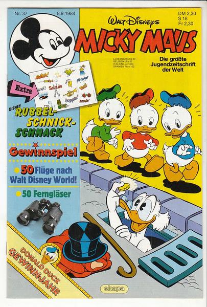 Micky Maus 1984: Nr. 37: