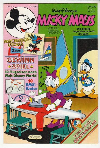 Micky Maus 1984: Nr. 44: