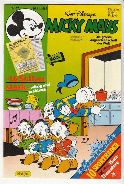Micky Maus 1985: Nr. 47: