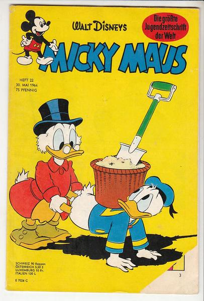 Micky Maus 1964: Nr. 22: