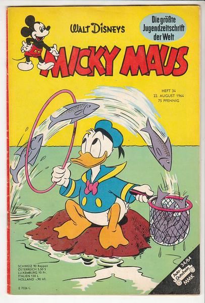 Micky Maus 1964: Nr. 34: