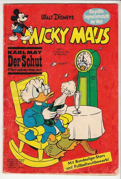 Micky Maus 1965: Nr. 1: