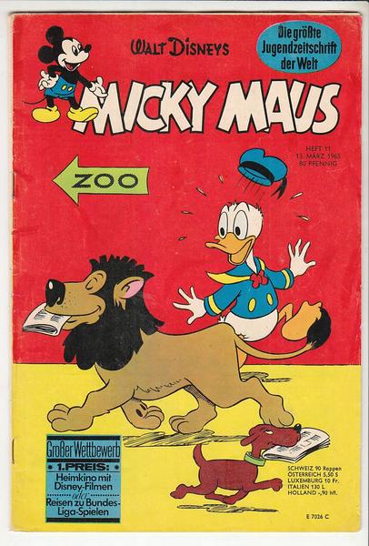 Micky Maus 1965: Nr. 11: