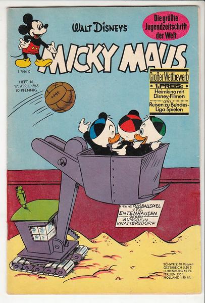 Micky Maus 1965: Nr. 16: