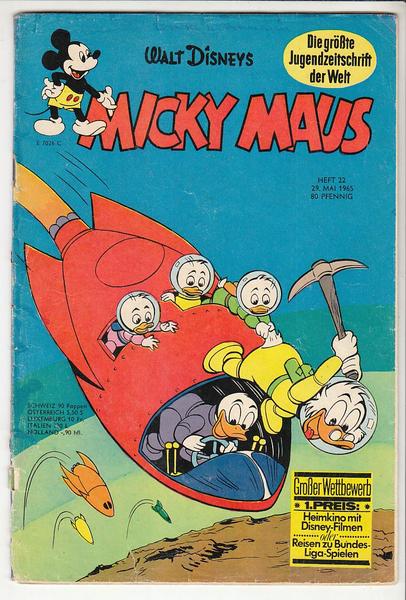 Micky Maus 1965: Nr. 22: