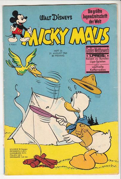 Micky Maus 1965: Nr. 34: