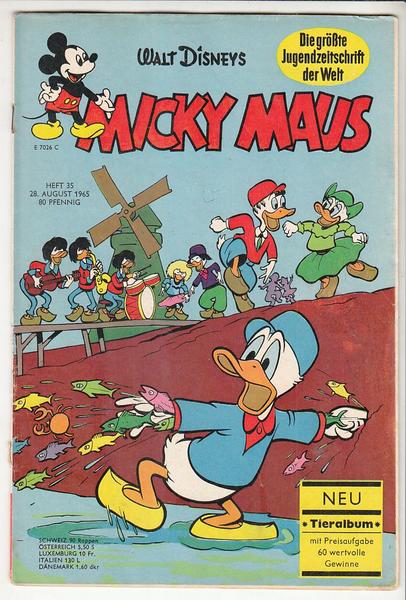 Micky Maus 1965: Nr. 35: