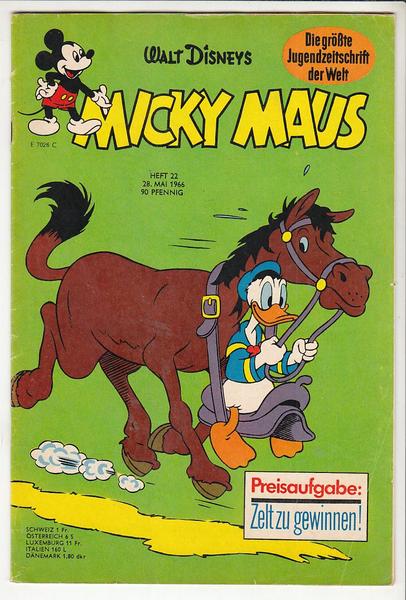 Micky Maus 1966: Nr. 22: