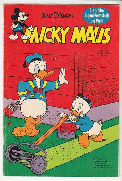 Micky Maus 1966: Nr. 25: