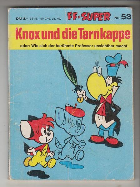 Kauka Super Serie 53: Knox: ... und die Tarnkappe