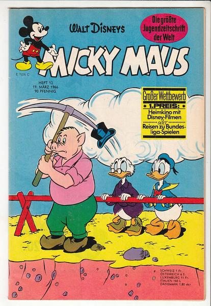 Micky Maus 1966: Nr. 12: