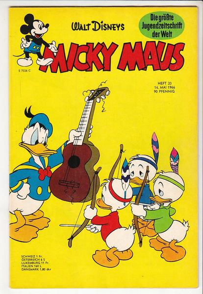 Micky Maus 1966: Nr. 20: