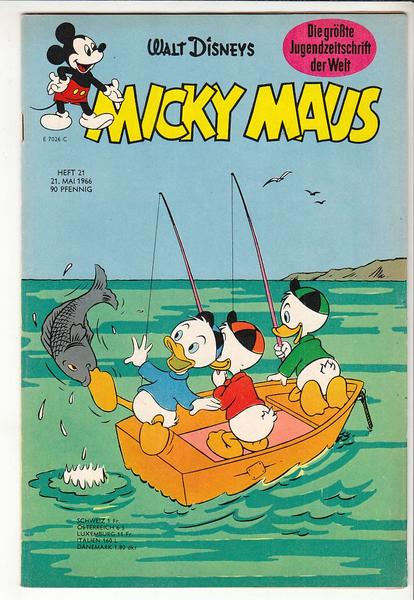 Micky Maus 1966: Nr. 21: