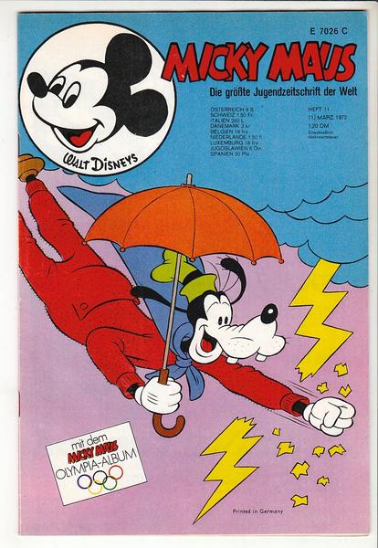 Micky Maus 1972: Nr. 11: