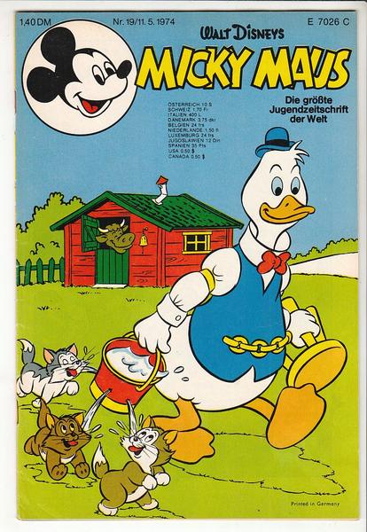Micky Maus 1974: Nr. 19: