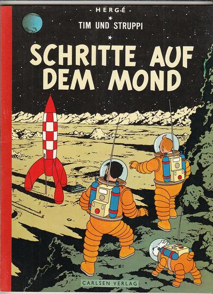 Tim und Struppi 8: Schritte auf dem Mond (höhere Auflagen)