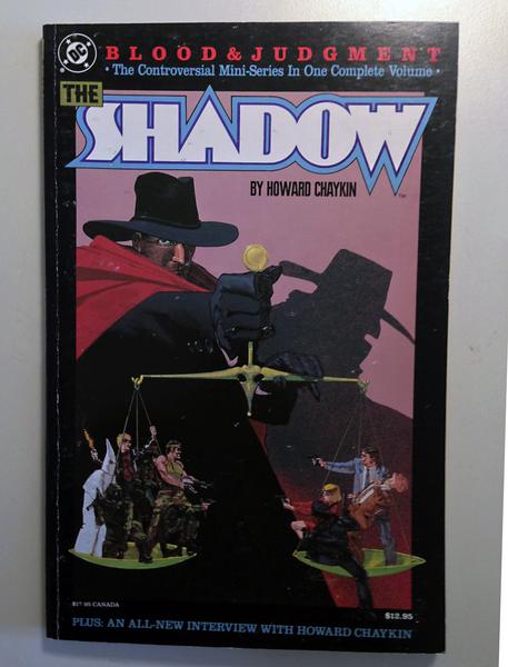 The Shadow: Blood & Judgement TPB (Howard Chaykin) DC 1987
