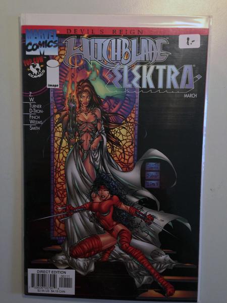 Devils Reign 6 Witchblade/Elektra (Marvel/Top Cow) 1997