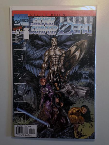 Devils Reign 8 Silver Surfer/Weapon Zero (Marvel/Top Cow) 1997