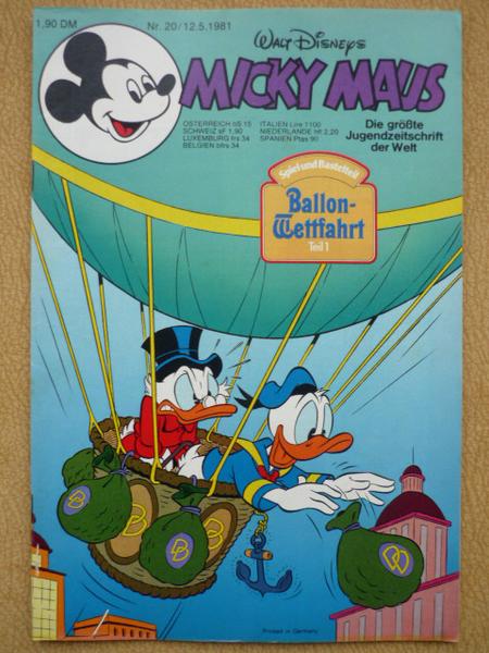 Micky Maus 1981: Nr. 20