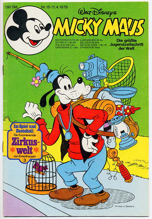 Micky Maus 1978: Nr. 15: