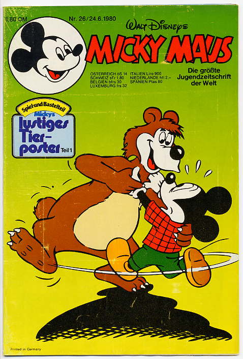 Micky Maus 1980: Nr. 26: