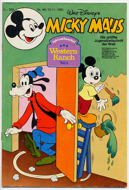 Micky Maus 1981: Nr. 46: