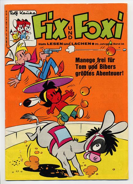 Fix und Foxi: 20. Jahrgang - Nr. 34