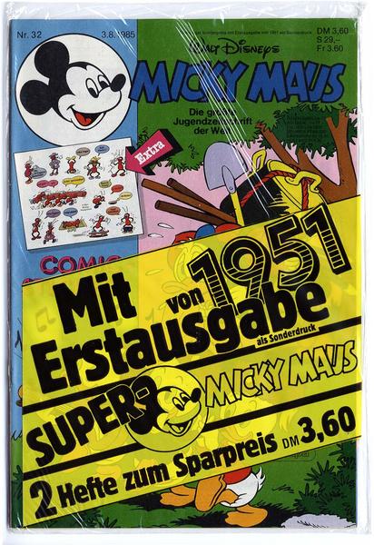 Micky Maus 1985: Nr. 32: