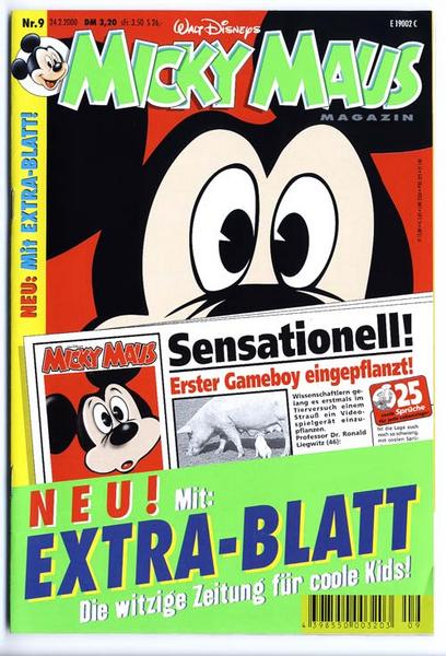 Micky Maus 2000: Nr. 9: