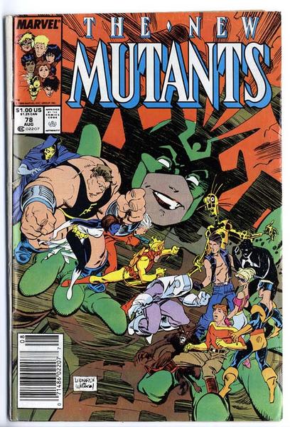 The New Mutants 78 - USA 1989