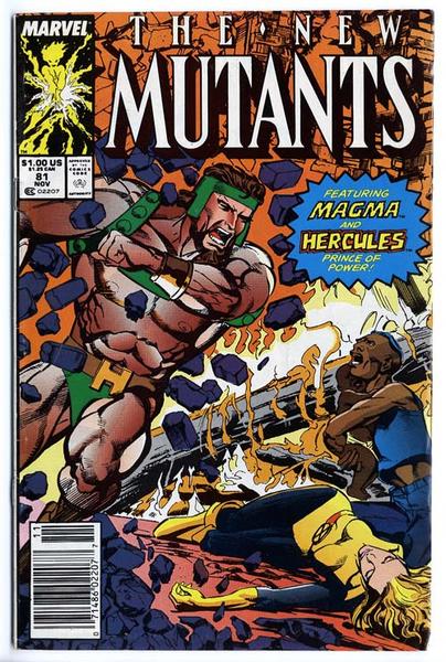 The New Mutants 81 - USA 1989