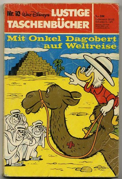 Walt Disneys Lustige Taschenbücher 10: Mit Onkel Dagobert auf Weltreise (höhere Auflagen)
