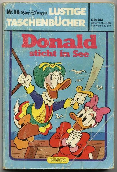 Walt Disneys Lustige Taschenbücher 88: Donald sticht in See (1. Auflage)
