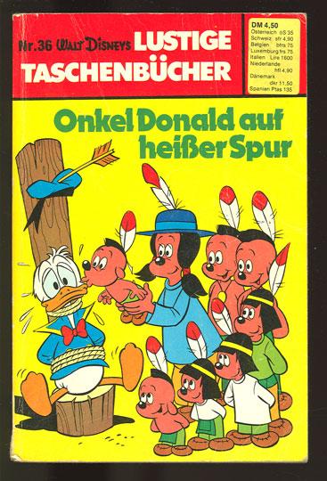 Walt Disneys Lustige Taschenbücher 36: Onkel Donald auf heißer Spur (1. Auflage)