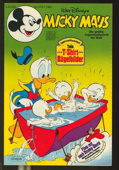 Micky Maus 1983: Nr. 27: