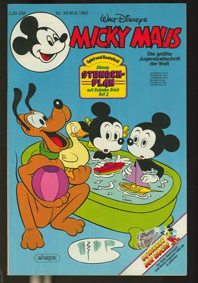 Micky Maus 1983: Nr. 35: