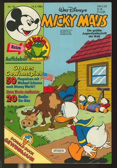 Micky Maus 1984: Nr. 16: